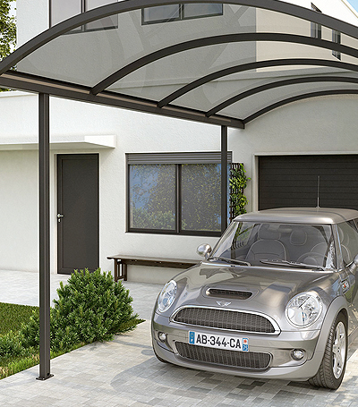 Carport en aluminium haut de gamme / La Fermeture Parisienne - Yvelines.