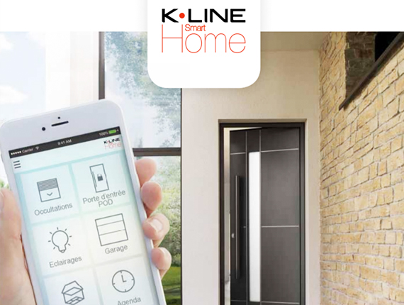 Fenêtres connectée Kline avec DVI - Smart Home - La Fermeture Parisienne