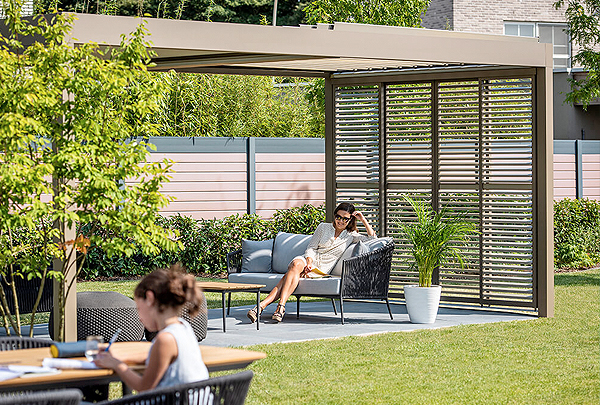 Pergolas bioclimatiques Renson - La Fermeture Parisienne - Feucherolles (Yvelines)