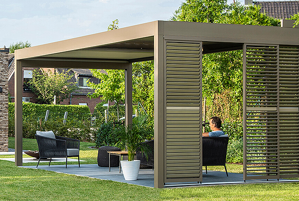 Pergolas bioclimatiques Renson - Le Store Parisien - Fourqueux (Yvelines)