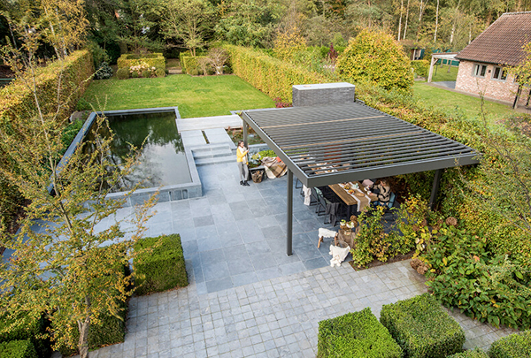 Pergolas bioclimatiques Renson Algarve - Le Store Parisien - Hauts de Seine