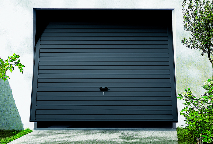 Pose de portes de garage basculantes sur mesure en aluminium à Elancourt  - La Fermeture Parisienne - Yvelines