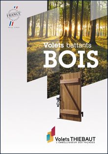 Volets battants en bois - Le store parisien.