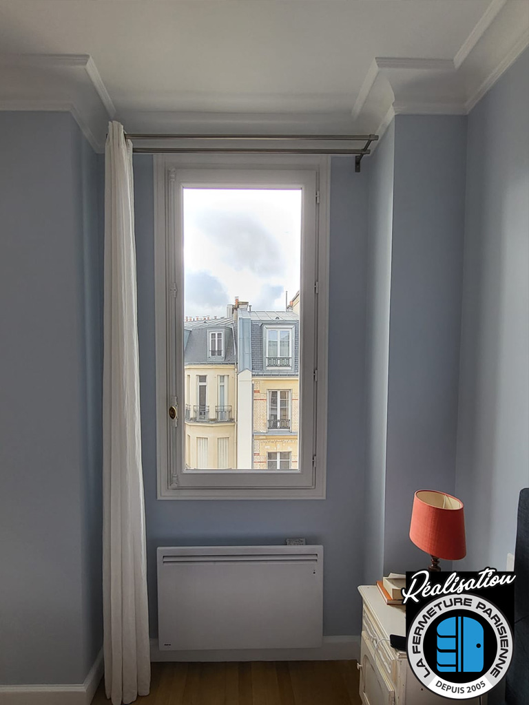 Fenêtres à recouvrement Estibelle - Paris 16 - La Fermeture Parisienne