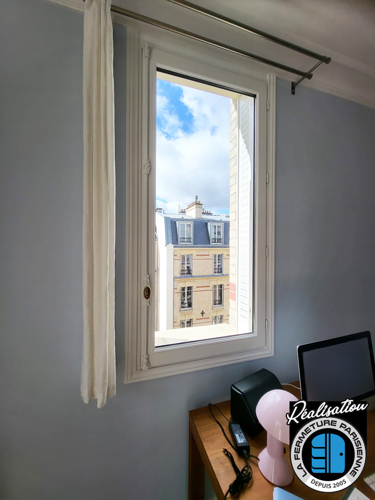 Fenêtres à recouvrement Estibelle - Paris 16 - La Fermeture Parisienne