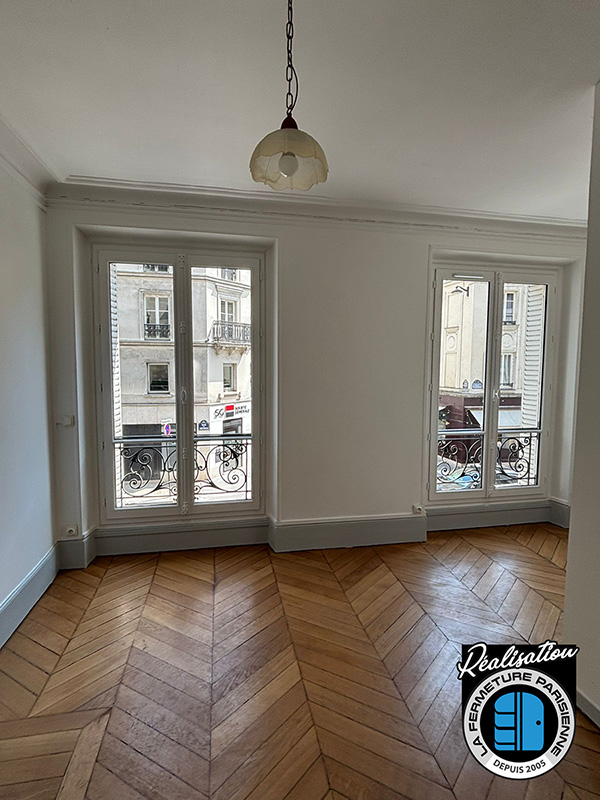 Pose de fenêtres en bois - Paris - La Fermeture Parisienne