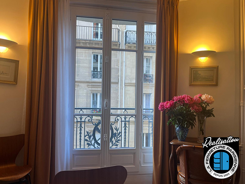Fenêtres Atulam Estibelle en bois - Paris 75006 - La Fermeture Parisienne