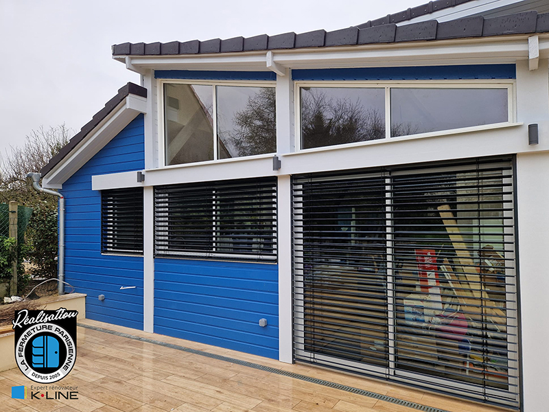 Fenêtres en aluminium KLINE dans le Val-d'Oise 95 - La Fermeture Parisienne - Expert Rénovateur Kline 78