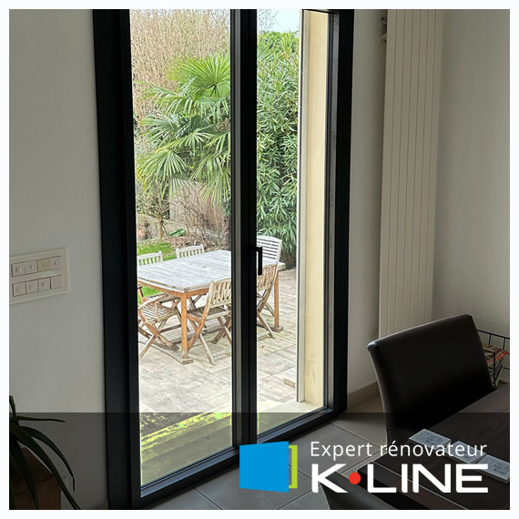 fenêtres en aluminium KLINE dans les Yvelines - La Fermeture Parisienne Yvelines
