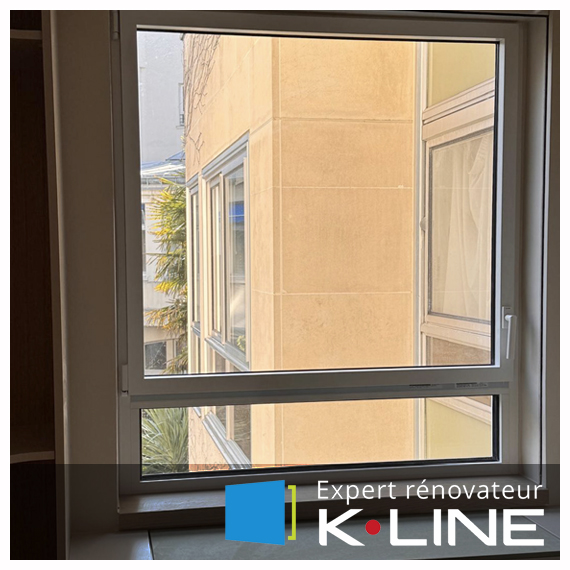 Fenêtres en aluminium KLINE à Paris - La Fermeture Parisienne