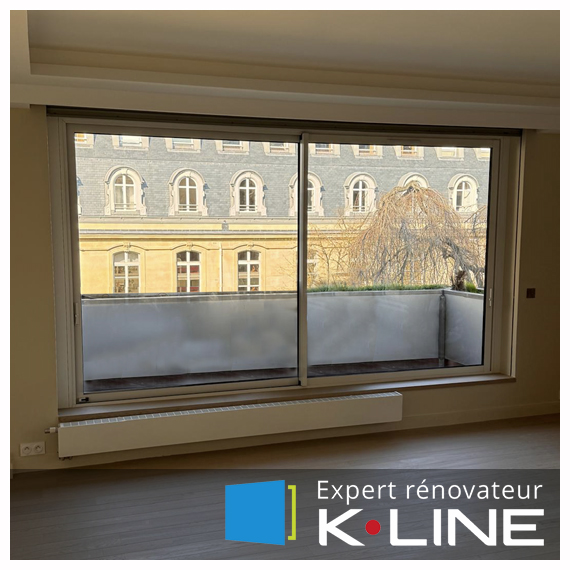 Fenêtres en aluminium KLINE à Paris - La Fermeture Parisienne