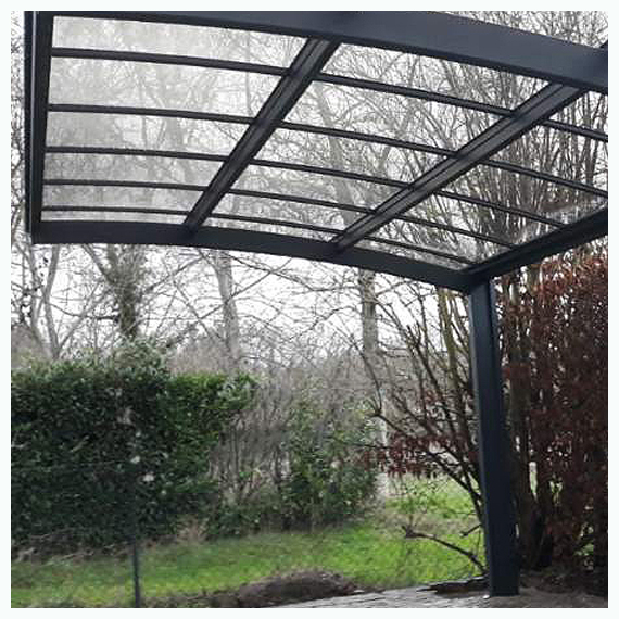 Installation d'un carport Oxygen® dans les Yvelines - La Fermeture Parisienne 