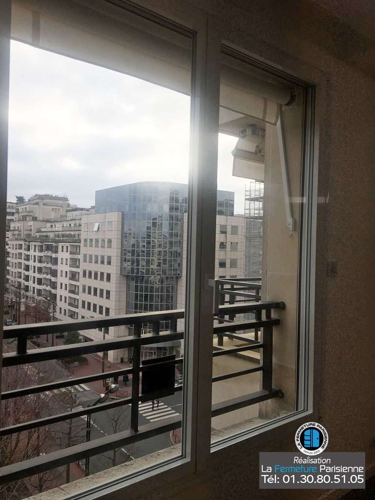 Fenêtres en aluminium Janneau sur mesure - Levallois - La Fermeture Parisienne