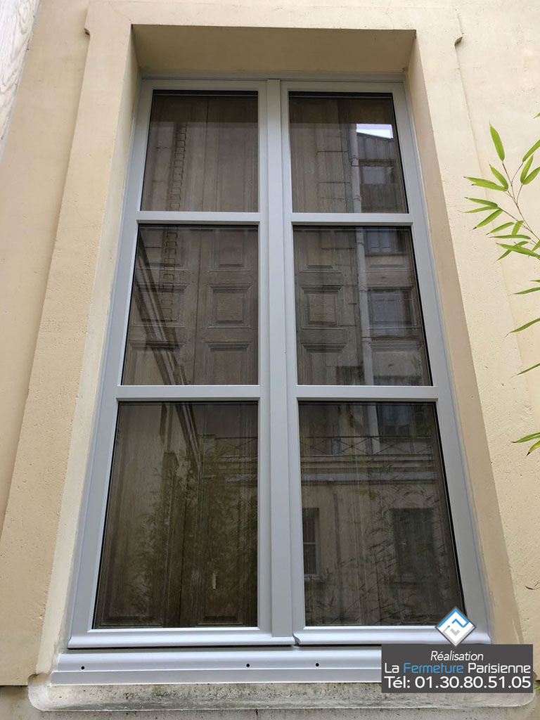 Fenêtres bois sur mesure - Paris 75002 - La Fermeture Parisienne