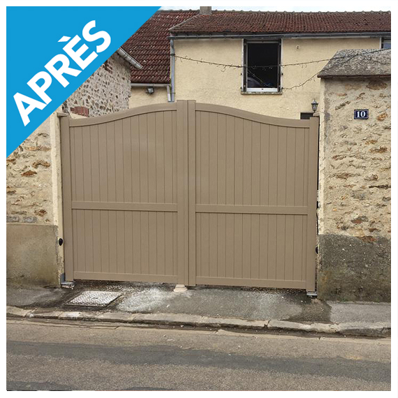 Portails aluminium Yvelines - La Fermeture Parisienne