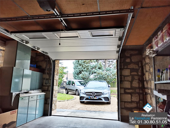 Pose de portes de garage à Paris - La Fermeture Parisienne - Paris et Yvelines